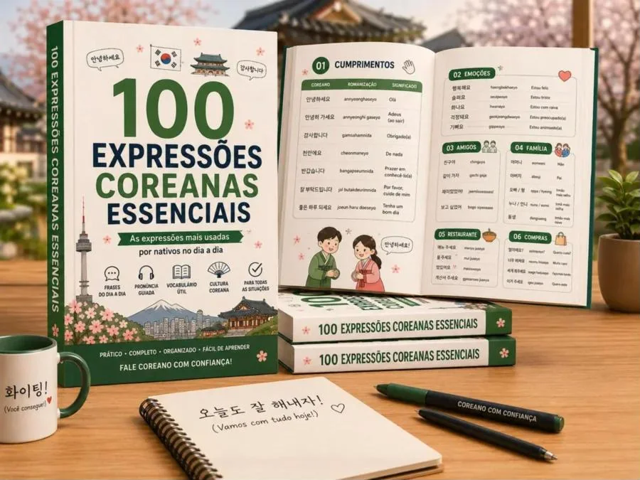 100 Expressões Coreanas Essenciais